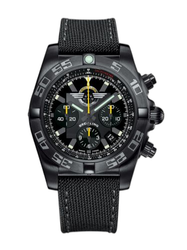[MB01109L.BD48.109W] Chronomat 44 Blacksteel / Breitling Jet Team / Military