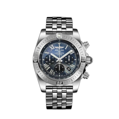 [AB01153A1B1A1 (aka: S011B64PA)] Chronomat 44 Stainless Steel / Black MOP - Roman / Japan Special Edition