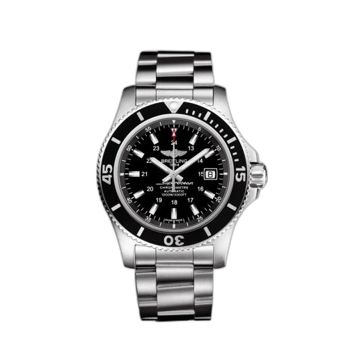 [A17392D7/BG84/161A] Superocean II 44 Stainless Steel / Black / Japan Special Edition