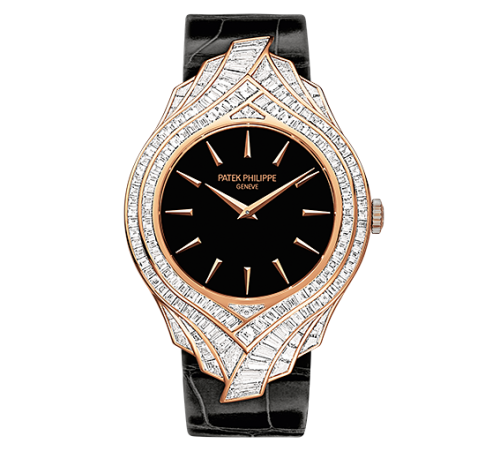 [4895R-001] Calatrava 4895 Rose Gold / Black