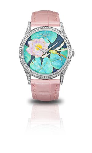 [5077/100G-015] Calatrava 5077 Water Lilies and Dragonfly