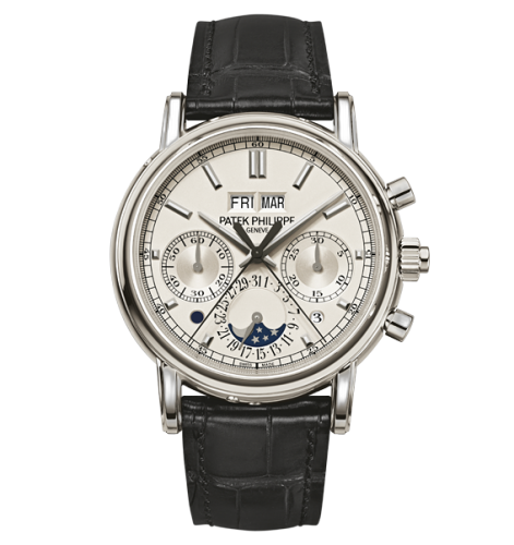 [5204P-010] Perpetual Calendar Split-Seconds Chronograph 5204 Platinum / Silver