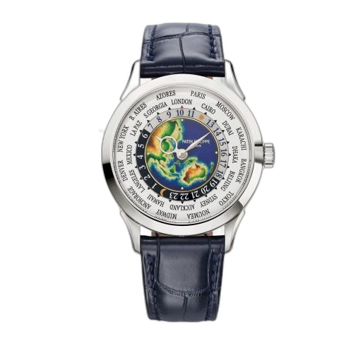 [5231G-001] World Time 5231 White Gold / Oceania & South-East Asia