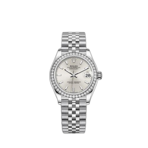 [278384rbr-0016] Datejust 31 Stainless Steel Diamond / Jubilee / Silver