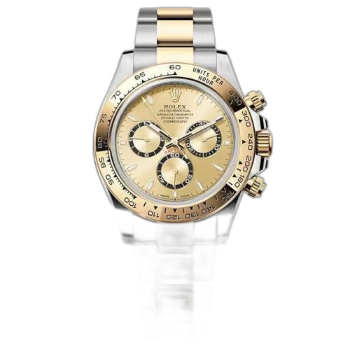 [126503-0004 (aka: M126503-0004)] Cosmograph Daytona Stainless Steel - Yellow Gold / Golden / Oyster