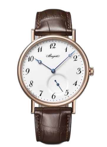 [7147BR/29/9WU] Classique 7147 Rose Gold / Grand Feu Enamel