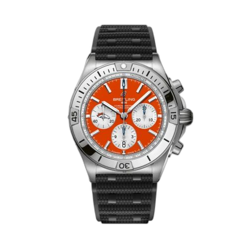 [AB01342B1O2S1] Chronomat B01 42 NFL Denver Broncos