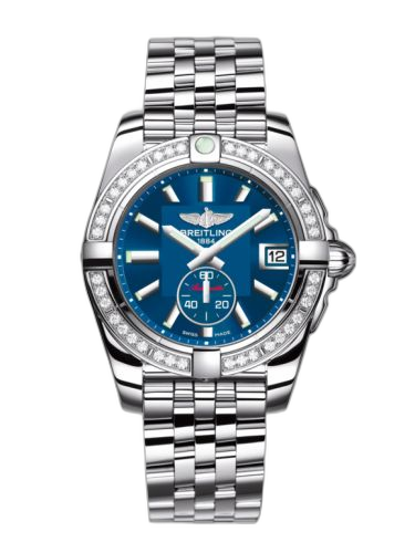 [A3733053/C824/376A] Galactic 36 Automatic Stainless Steel / Diamond / Gun Blue / Bracelet