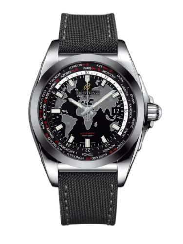 [WB3510U4.BD94.109W] Galactic Unitime Stainless Steel / SleekT / Trophy Black / Military