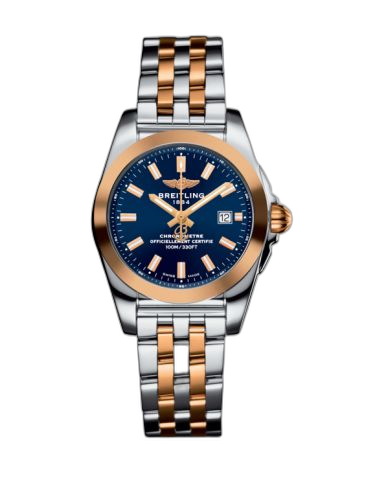 [C7234812/C950/791C] Galactic 29 Stainless Steel / Rose Gold / Horizon Blue / Bracelet