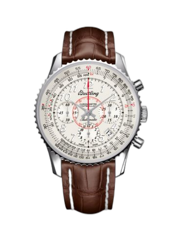 [AB013012.G735.724P] Montbrillant 01 Stainless Steel / Mercury Silver / Croco