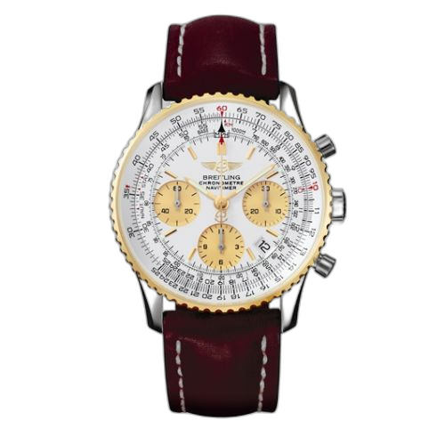 [D2332212/G534] Navitimer Two Tone / Silver