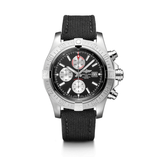 [A1337111/BC29/104W/A20BA.1] Super Avenger II Stainless Steel / Volcano Black / Military