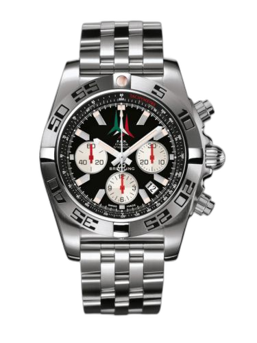 [AB01104D.BC62.377A] Chronomat 44 Stainless Steel / Frecce Tricolori / Bracelet