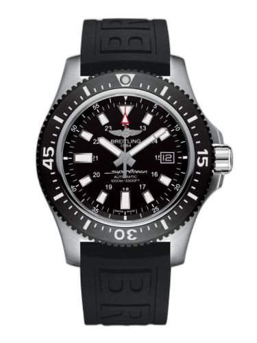 [Y1739310.BF45.152S] Superocean 44 Special Stainless Steel / Volcano Black / Rubber