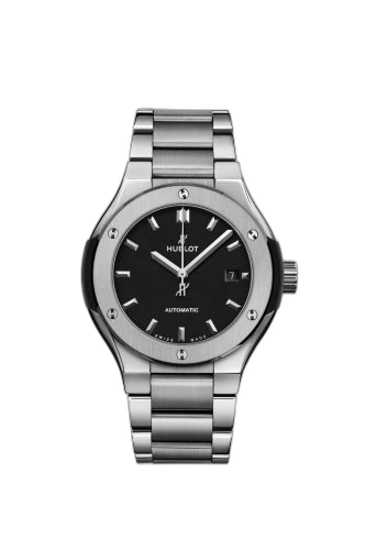 [585.NX.1170.NX] Classic Fusion 33 Titanium / Black / Bracelet