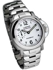 [PAM00051 (aka: PAM51, PAM 51)] Luminor Marina Automatic 40mm Bracelet White