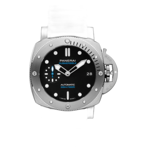 [PAM00973 (aka: PAM 973, PAM973)] Luminor Submersible 42 3 Days Automatic Stainless Steel / Black