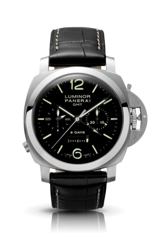 [PAM00275 (aka: PAM275, PAM 275)] Luminor 1950 Chrono Monopulsante 8 Days GMT Acciaio