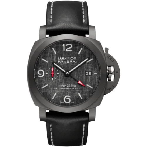 [PAM01036 (aka: PAM1036, PAM 1036)] Luminor 1950 44 3 Days GMT Automatic Titanium DLC / Luna Rossa