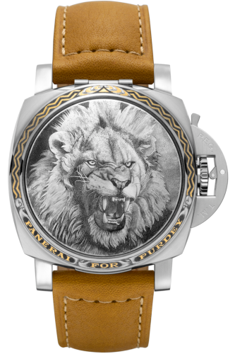 [PAM00853] Luminor 1950 3 Days Automatic Acciaio Sealand for Purdey Lion