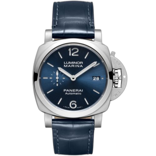 [PAM01393 (aka: PAM 1393)] Luminor 1950 Marina 42 3 Days Automatic Stainless Steel / Blue