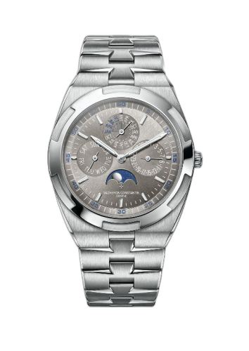 [4300V/120G-B102] Overseas Ultra-Thin Perpetual Calendar White Gold / Grey / Bracelet