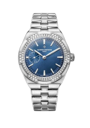 [2305V/100A-B170] Overseas Small Stainless Steel / Diamond / Blue
