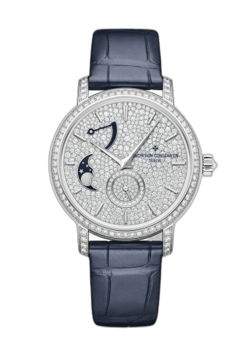 [7006T/000G-B913] Traditionnelle Moon Phase and Power Reserve White Gold - Diamond / Diamond