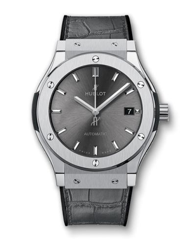 [511.NX.7071.LR] Classic Fusion 45 Titanium / Racing Grey