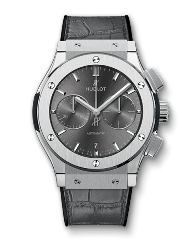 [521.NX.7071.LR] Classic Fusion 45 Chronograph Titanium / Racing Grey