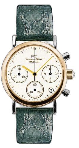 [IW3730-11 (aka: IW373011)] Portofino Lady Chronograph MecaQuartz Stainless Steel / Rose Gold / White / Alligator