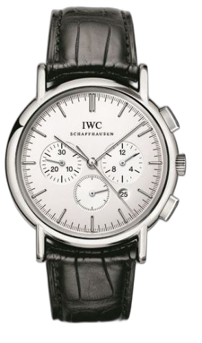 [IW372401] Portofino Chronograph MecaQuartz Stainless Steel / Silver