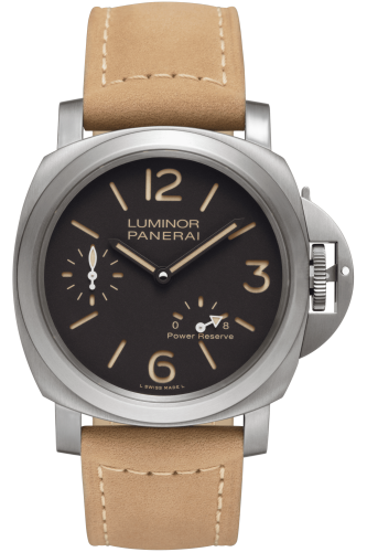 [PAM00797] Luminor 44 8 Days Power Reserve Titanium / Brown