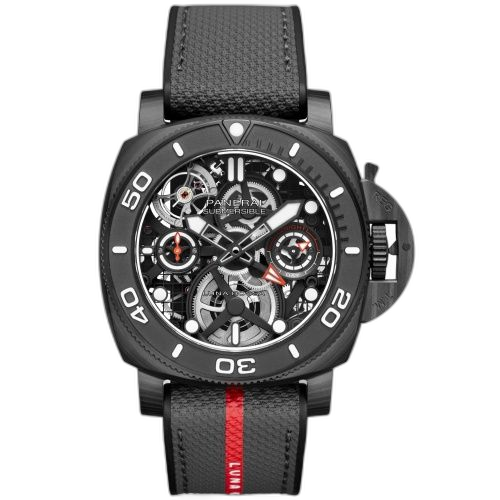 [PAM01405] Luminor Submersible 47 Tourbillon GMT Luna Rossa Experience Edition