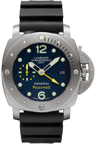 [PAM00719] Luminor Submersible 1950 3 Days GMT Automatic Titanio Pole 2 Pole