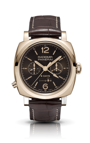 [PAM00502 (aka: PAM502, PAM 502)] Radiomir 1940 Chrono Monopulsante Left-Handed 8 Days Oro Rosso