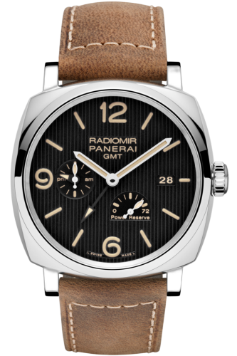 [PAM00658 (aka: PAM658, PAM 658)] Radiomir 1940 3 Days GMT Power Reserve Automatic Acciaio Tuxedo