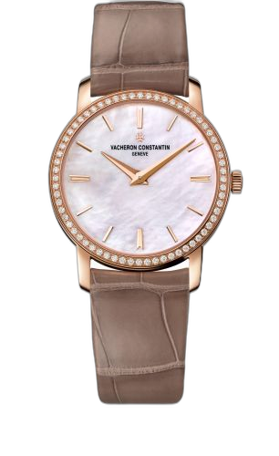 [25558/000R-B156] Traditionnelle Quartz Pink Gold / Diamond / MOP