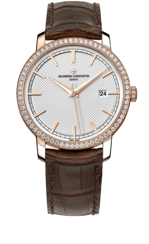 [85520/000R-9850] Traditionnelle Self-Winding Pink Gold / Diamond / Silver