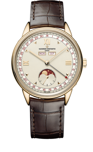 [3100V/000R-B359] Historiques Triple Calendrier 1948 Pink Gold / Silver / Red