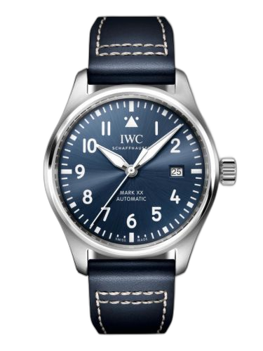 [IW3282-03 (aka: IW328203)] Pilot's Watch Mark XX Stainless Steel / Blue