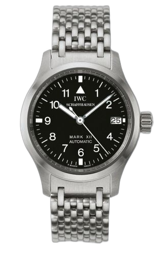 [IW4421-02 (aka: IW442102)] Lady Pilot's Watch Mark XII Stainless Steel / Black / Bracelet