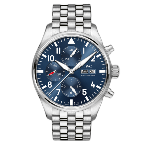 [IW3777-17 (aka: IW377717)] Pilot's Watch Chronograph Stainless Steel / Le Petit Prince / Bracelet