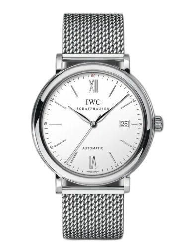 [IW3565-09] Portofino Automatic Stainless Steel / Silver / Long Milanese