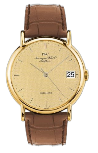 [IW3513-07 (aka: IW351307)] Portofino Automatic Yellow Gold / Champagne / Strap