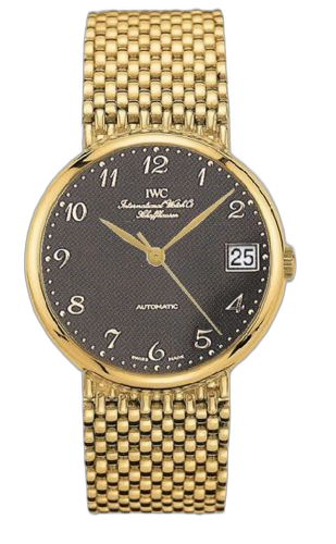 [IW9261-01 (aka: IW926101)] Portofino Automatic Yellow Gold / Black - Breguet / Bracelet