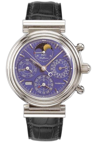 [IW3752-12 (aka: IW375212)] Da Vinci Tourbillon Platinum / French