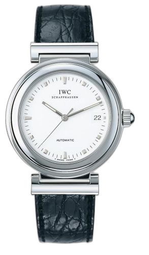 [IW3528-07] Da Vinci SL Stainless Steel / White / Croco