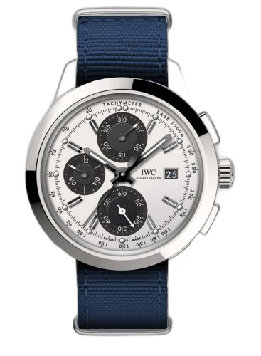 [IW3808-CJ (aka: IW3808CJ)] Ingenieur Chronograph Custom Stainless Steel / Silver-Black-Black / NATO